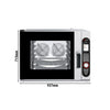 Commercial Electric Combi Oven - Touchscreen Controls - 5x GN 1/1 - incl. Automatic washing system