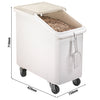 CAMBRO | Commercial ingredient bin trolley - 102 litres - Polyethylene - Mobile