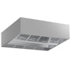 Okap sufitowy indukcyjny – 2000 mm – bez silnika – z filtrami