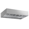 Okap indukcyjny sufitowy – 3000 mm – bez silnika – z filtrami