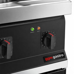 Kuchenka indukcyjna - 7kW - 2 pola grzewcze - na podstawie