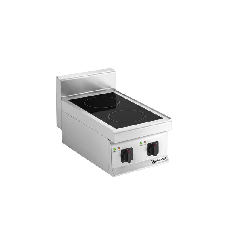 Kuchenka indukcyjna - 7kW - 2 pola grzewcze