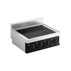 Kuchnia indukcyjna nastawna - 14kW - 4 pola grzewcze