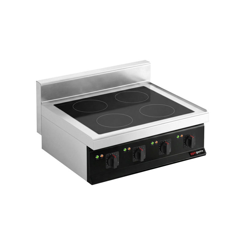 Kuchnia indukcyjna nastawna - 14kW - 4 pola grzewcze