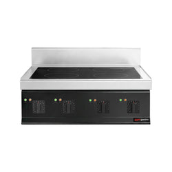 Kuchnia indukcyjna nastawna - 14kW - 4 pola grzewcze