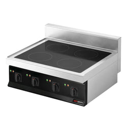 Kuchnia indukcyjna nastawna - 14kW - 4 pola grzewcze