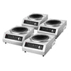 (4 szt.) Wok indukcyjny - 3,5kW - 1 pole - Ø460mm - z patelnią wok w komplecie