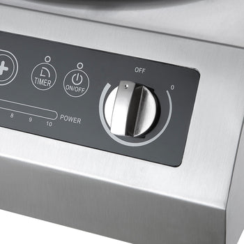 Kuchenka indukcyjna WOK - 3,5 kW - włącznie z WOK - Prime Gastro