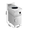 Wok indukcyjny - 3,5kW - 1 pole - Ø300mm