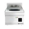 Wok indukcyjny - 3,5kW - 1 pole - Ø300mm