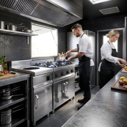 Wok indukcyjny - 3,5kW - 1 pole - Ø300mm