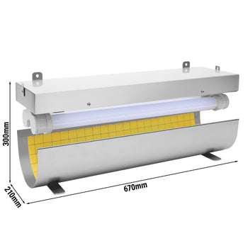 Lampa owadobójcza PREMIUM – do pomieszczeń o powierzchni 30–100 m² – 20 W - Prime Gastro