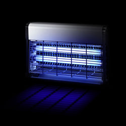 (3 szt.) Lampa owadobójcza rażąca UV‑A - do 50m² - 2x8W
