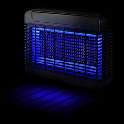 (3 szt.) Lampa owadobójcza rażąca LED UV‑A - do 150m² - 11W - Czarny