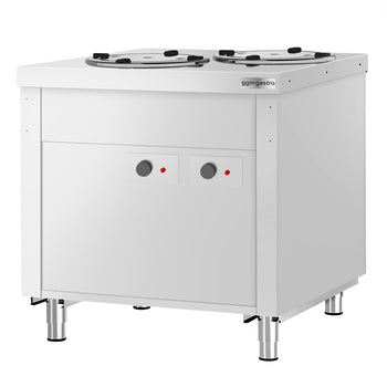 Dozownik talerzy KOPENHAGEN - 910 mm - podgrzewany - 120 talerzy - stal nierdzewna - Prime Gastro