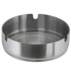 (6 sztuk) Popielniczka - Ø 100 mm - stal nierdzewna