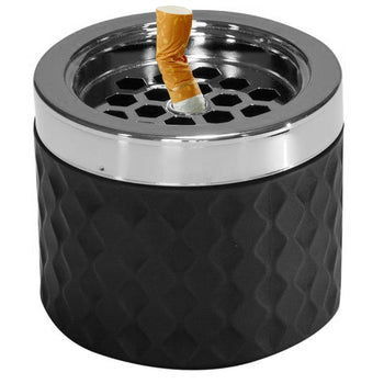 (6 sztuk) Popielniczka wietrzna - Ø 95 mm - z zatrzaskiem bagnetowym - Prime Gastro