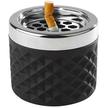 (6 sztuk) Popielniczka wietrzna - Ø 95 mm - z zatrzaskiem bagnetowym - Prime Gastro