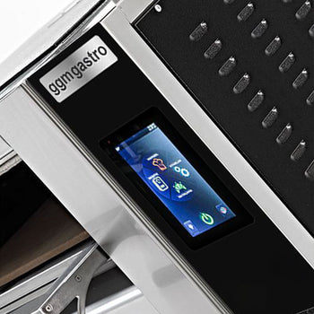 Gazowy piec do pizzy - 6x 30cm - Cyfrowy - Prime Gastro