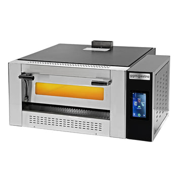 Gazowy piec do pizzy - 4x 30cm - Cyfrowy - Prime Gastro