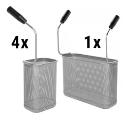 Zestaw koszy do makaronu - 1x 1/3 i 4x 1/6