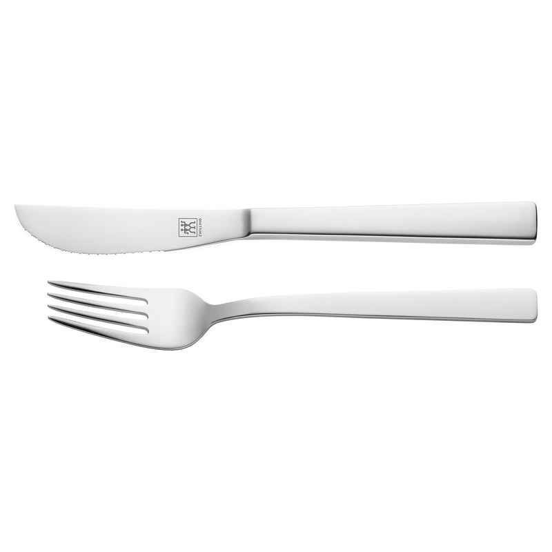 ZWILLING | DINNER – zestaw sztućców do pizzy – 2 sztuki – polerowane