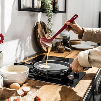 BALLARINI | ROSSO - Chochla do zupy - 310 mm - silikonowa - czerwona - Prime Gastro