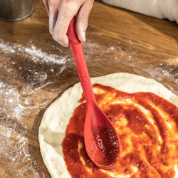 BALLARINI | ROSSO - Łyżka kuchenna - 310mm - Silikonowa - Czerwona