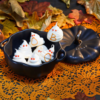 STAUB | CERAMIQUE - Cocotte - Kształt dyni - Ø 120 mm - Ceramika - Czarny - Prime Gastro