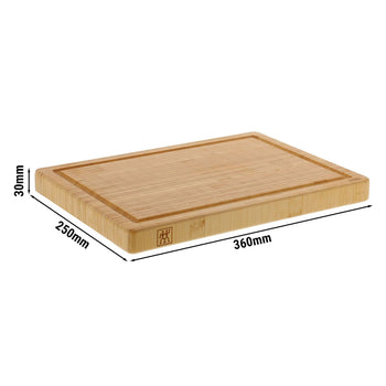 ZWILLING | Deska do krojenia z rowkiem na sok - 360x250mm - Prime Gastro