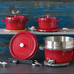 STAUB | LA COCOTTE - Cocotte - Ø 280mm - Żeliwo - Wiśniowa czerwona
