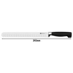 ZWILLING | VIER STERNE – nóż do szynki – z ostrzem karbowanym – ostrze: 260 mm