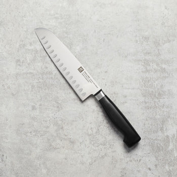 ZWILLING | VIER STERNE - Santoku - ze żłobieniami - 180mm - Prime Gastro