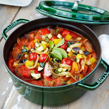 STAUB | LA COCOTTE - Cocotte - Ø 180mm - Żeliwo - Bazyliowa zieleń - Prime Gastro