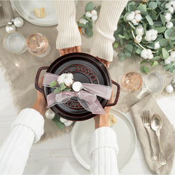 STAUB | LA COCOTTE - Cocotte - Ø 220mm - Żeliwo - Grenadynowa czerwona