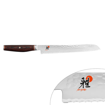MIYABI | 6000 MCT - Nóż do chleba - z ząbkowaną krawędzią - Ostrze: 230 mm - Prime Gastro