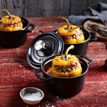 STAUB | LA COCOTTE - Cocotte- Ø 140mm - Żeliwo - Czarne - Prime Gastro