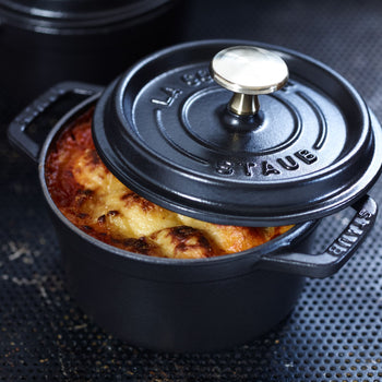 STAUB | LA COCOTTE - Cocotte- Ø 140mm - Żeliwo - Czarne - Prime Gastro