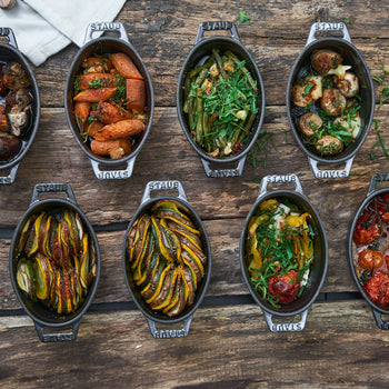 STAUB | LA COCOTTE - Cocotte - owalne - 150mm - żeliwo - czarne - Prime Gastro