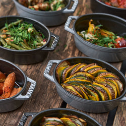 STAUB | LA COCOTTE - Cocotte - owalne - 150mm - żeliwo - czarne