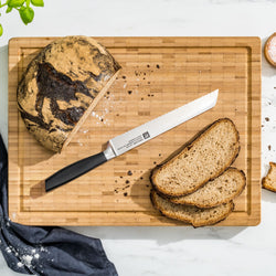 ZWILLING | ALL * STAR – nóż do chleba – z ostrzem ząbkowanym – ostrze: 200 mm – srebrny