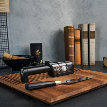 MIYABI | Ostrzałka do noży z ceramicznymi rolkami - Prime Gastro