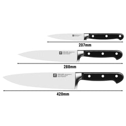ZWILLING | PROFESSIONAL S – zestaw noży – 3 szt.