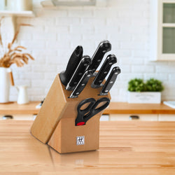 ZWILLING | PROFESSIONAL S – zestaw noży w blokach – 8 sztuk – naturalny
