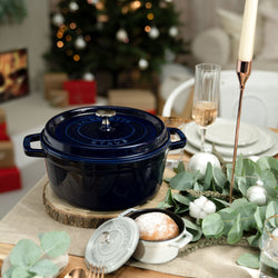 STAUB | LA COCOTTE - Cocotte - Ø 260mm - Żeliwo - Ciemnoniebieski
