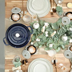 STAUB | LA COCOTTE - Cocotte - Ø 240 mm - Żeliwo - Ciemnoniebieski