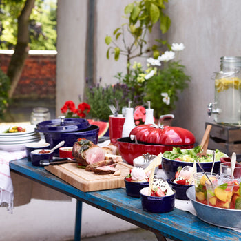 STAUB | LA COCOTTE - Mini Cocotte - Ø 100 mm - Żeliwo - Ciemnoniebieski - Prime Gastro