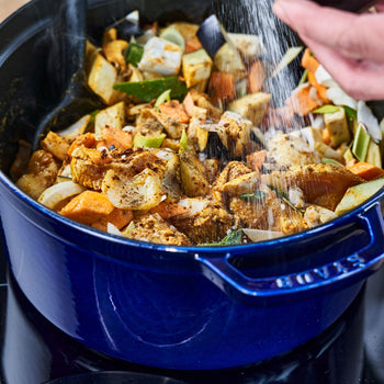 STAUB | LA COCOTTE - Cocotte - Ø 300 mm - Żeliwo - Ciemnoniebieski - Prime Gastro