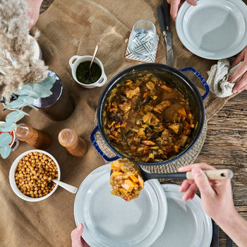 STAUB | LA COCOTTE - Cocotte - Ø 300 mm - Żeliwo - Ciemnoniebieski - Prime Gastro