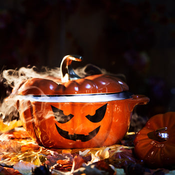 STAUB | CERAMIQUE - Cocotte - Kształt dyni - Ø 150mm - Ceramika - cynamonowe - Prime Gastro